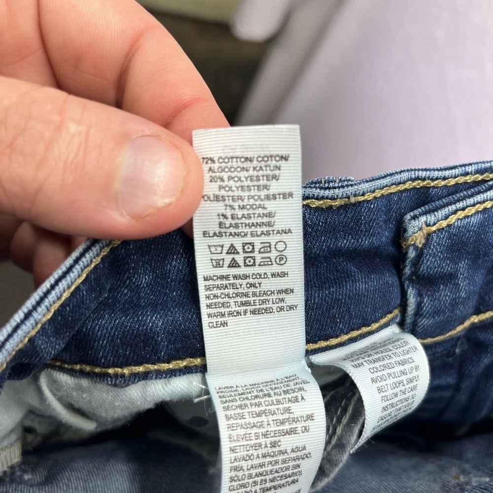 Lucky Brand Ava Skinny Jeans Womens 2/26 Blue‎ Denim Stretch Cute Comfy 2544 - Picture 4 of 12